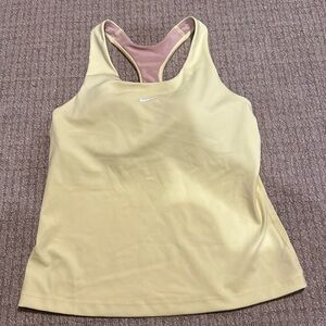 Women’s Nike racer back, dri fit, workout top.